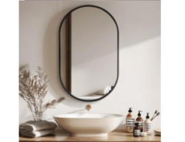 Ogledalo Iron Black 50x90