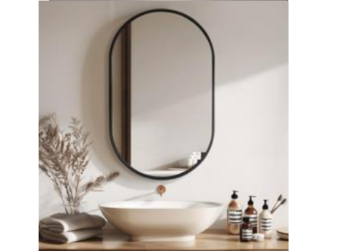 Ogledalo Iron Black 50x90