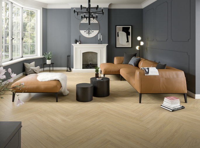 EL2152 Natutal Casella Oak Heringbone 8mm